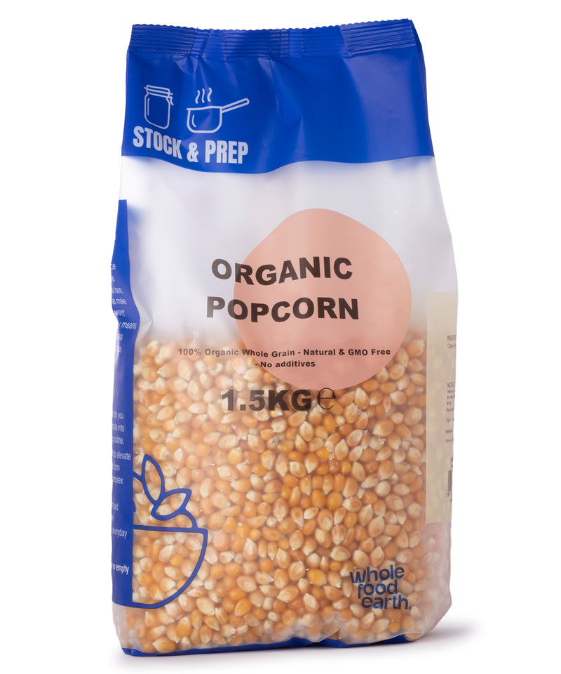 Organic Popcorn - Stock & Prep - 1.5kg
