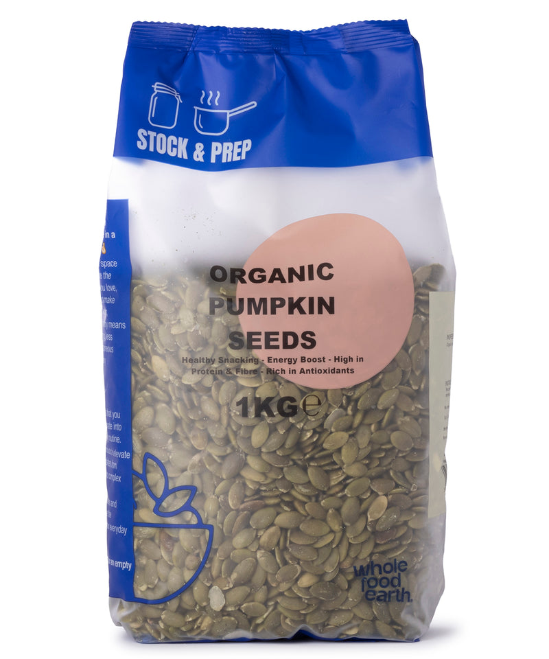 Organic Pumpkin Seeds - Stock & Prep - 1kg