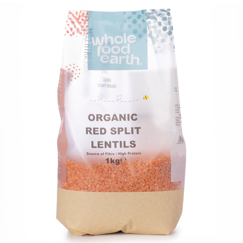 Organic Red Split Lentils