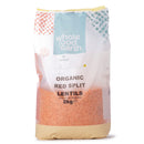 Organic Red Split Lentils