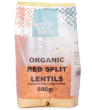 Organic Red Split Lentils