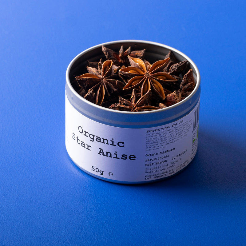 Organic Star Anise - Wild Elephant - 50g