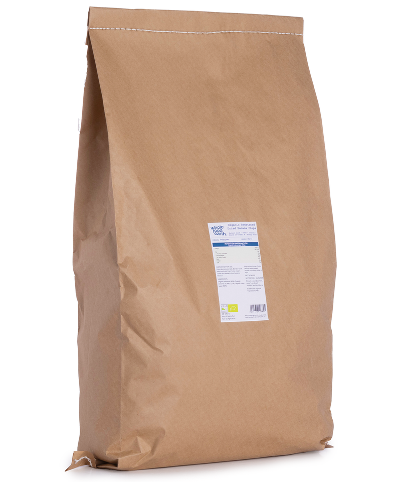 Organic Sweetened Dried Banana Chips