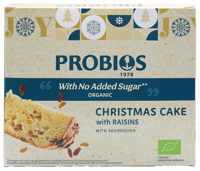 Organic Panettone With No Added Sugar - Probios - 500g
