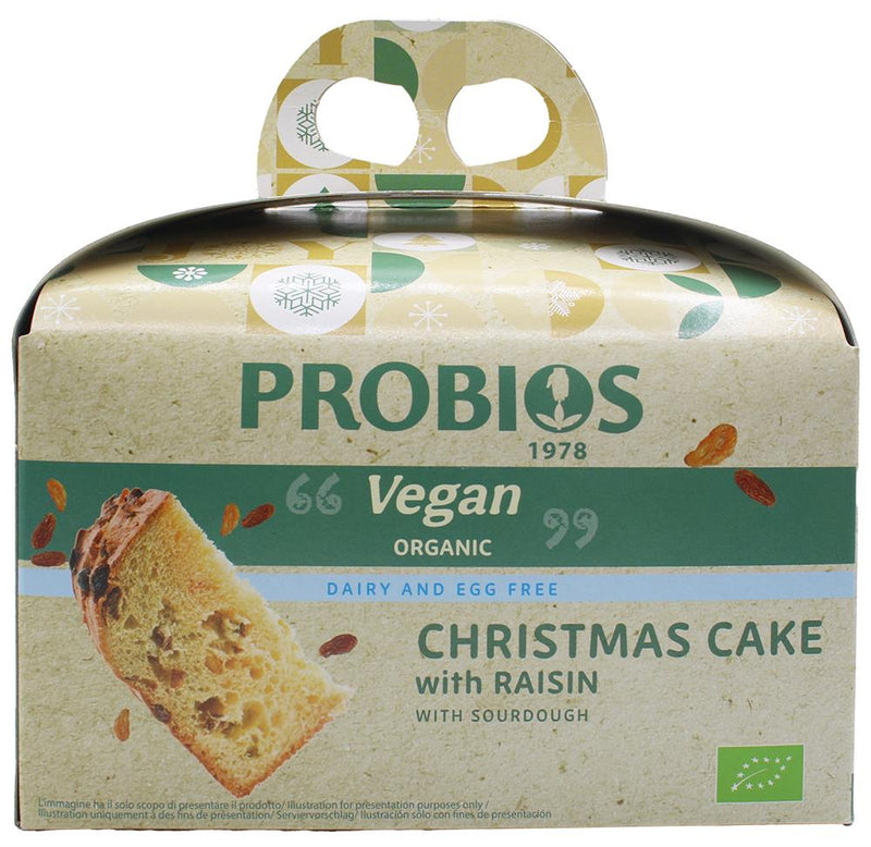 Organic & Vegan Panettone with Raisin - Probios - 300g