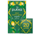 Organic Clean Matcha Green Tea - Pukka Herbs - 20 bags