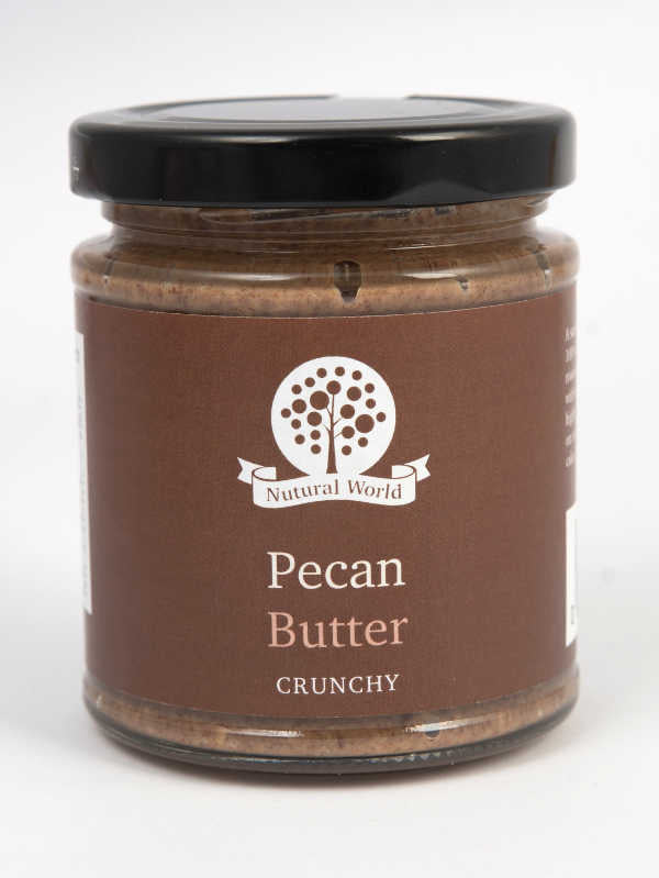 Crunchy Pecan Nut Butter - Nutural World - 170g