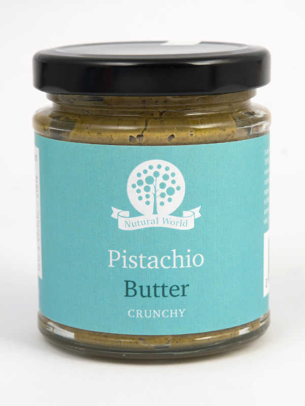 Crunchy Pistachio Nut Butter - Nutural World - 170 g