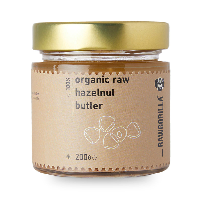 Organic Raw Hazelnut Butter  - RAWGORILLA