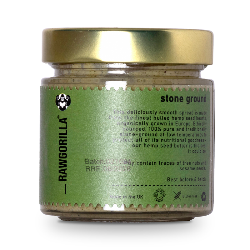 Raw Organic Hemp Seed Butter - RAWGORILLA