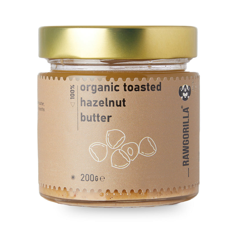 Organic Toasted Hazelnut Butter - RAWGORILLA