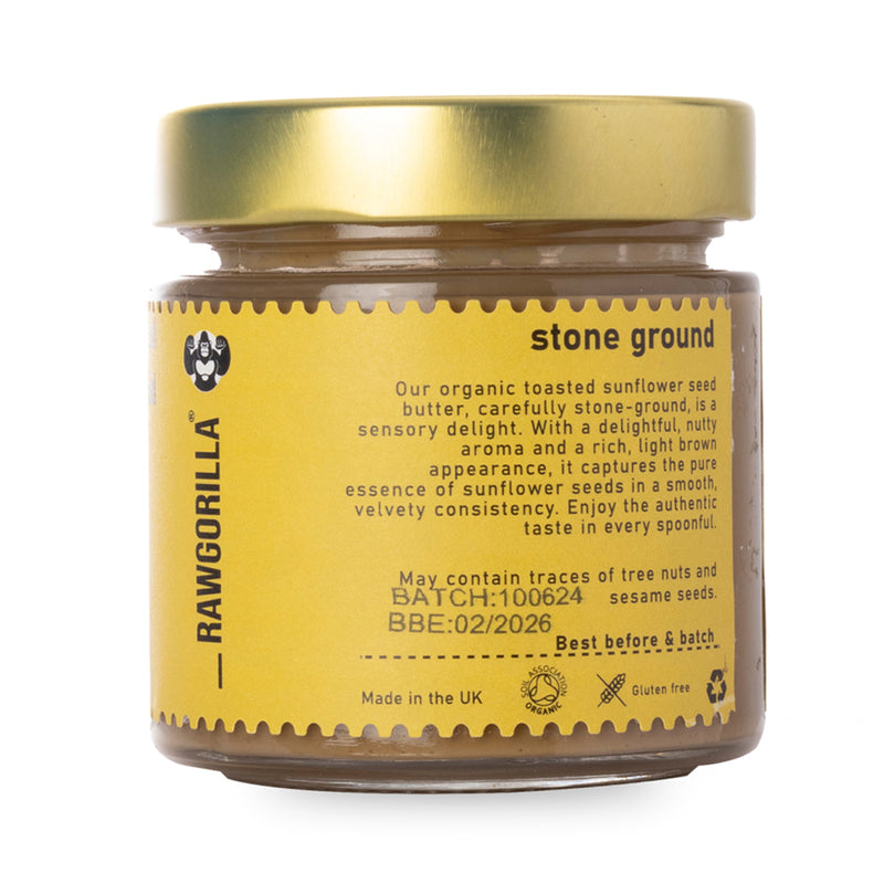 Organic Toasted Sunflower Seed Butter  - RAWGORILLA