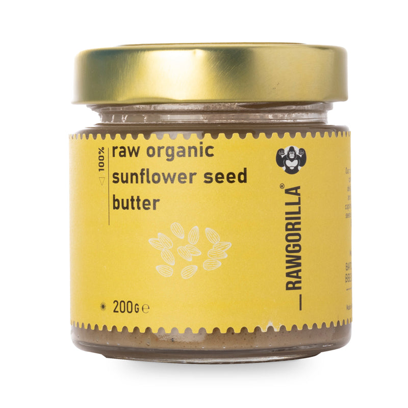 Raw Organic Sunflower Seed Butter - RAWGORILLA