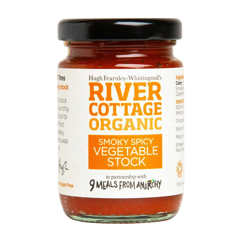 Organic Smoky Spicy Vegetable Stock Paste - 105g - River Cottage