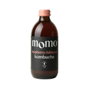 Organic Raspberry Hibiscus Kombucha - Momo Kombucha - 330ml