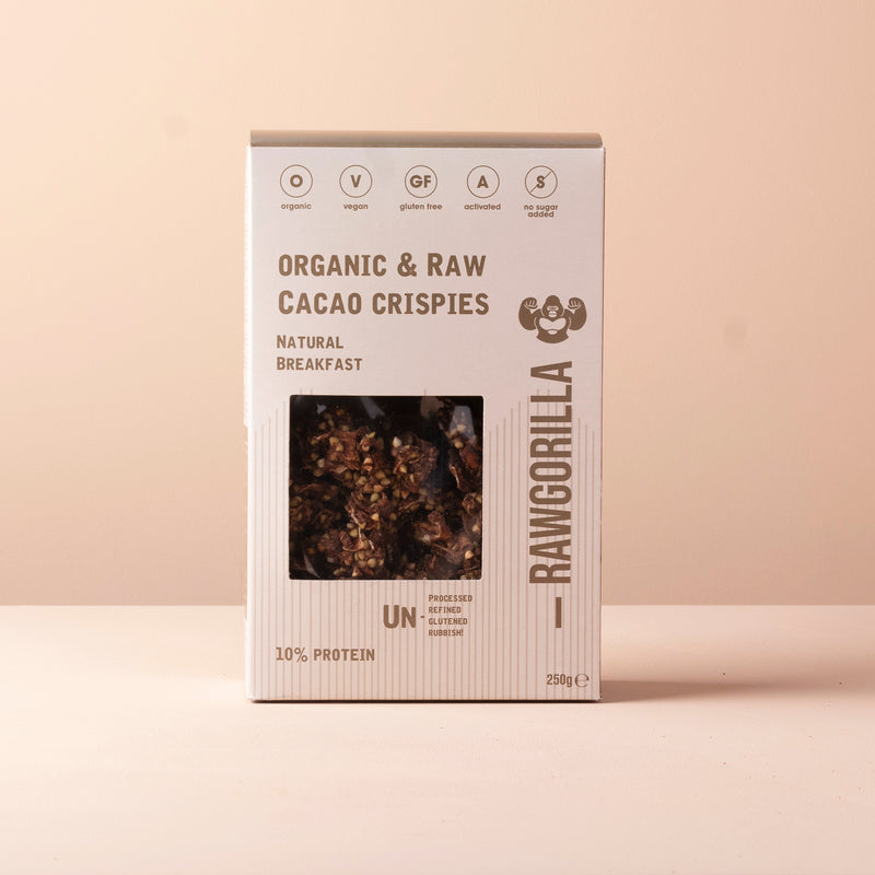 Cacao Crispies - 250g - Raw Gorilla