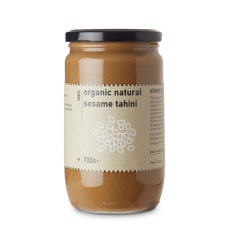 Organic Natural Sesame Tahini - 700g - RAWGORILLA