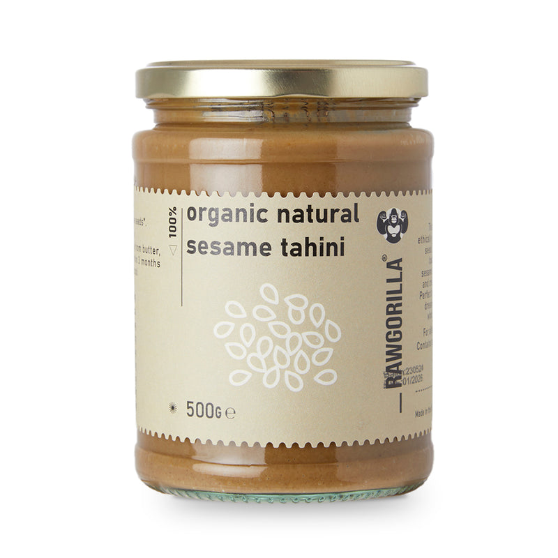 Organic Natural Sesame Tahini - RAWGORILLA