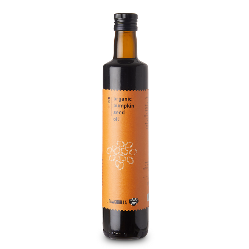 Organic Pumpkin Seed Oil-cold pressed  - 500ml - RAWGORILLA