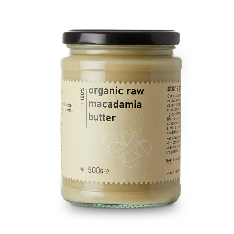 Organic Raw Macadamia Butter - RAWGORILLA