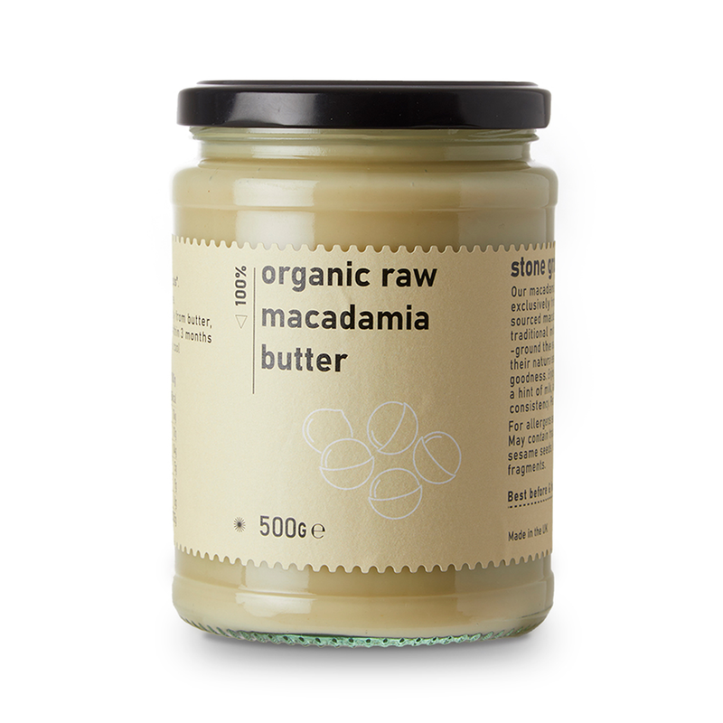 Organic Raw Macadamia Butter - RAWGORILLA