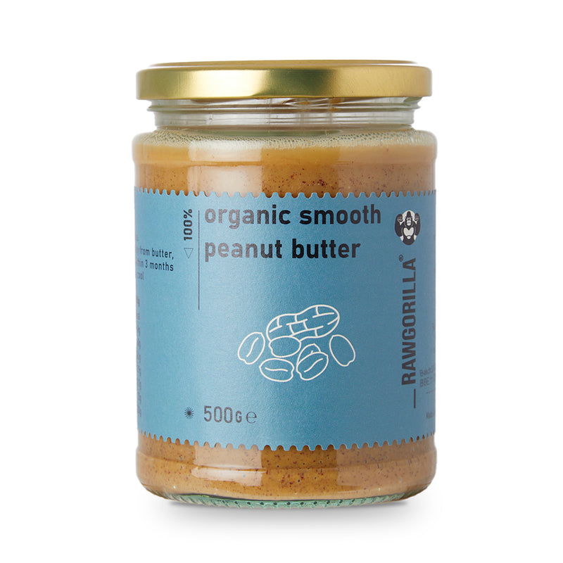 Organic Smooth Peanut Butter - RAWGORILLA