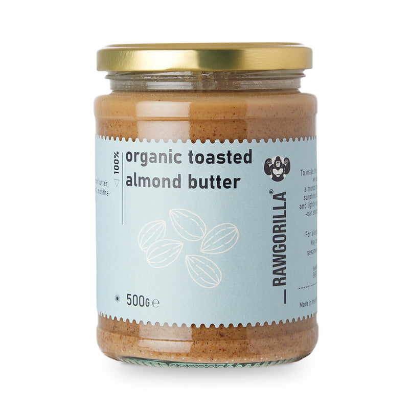 Organic Toasted Almond Butter - RAWGORILLA