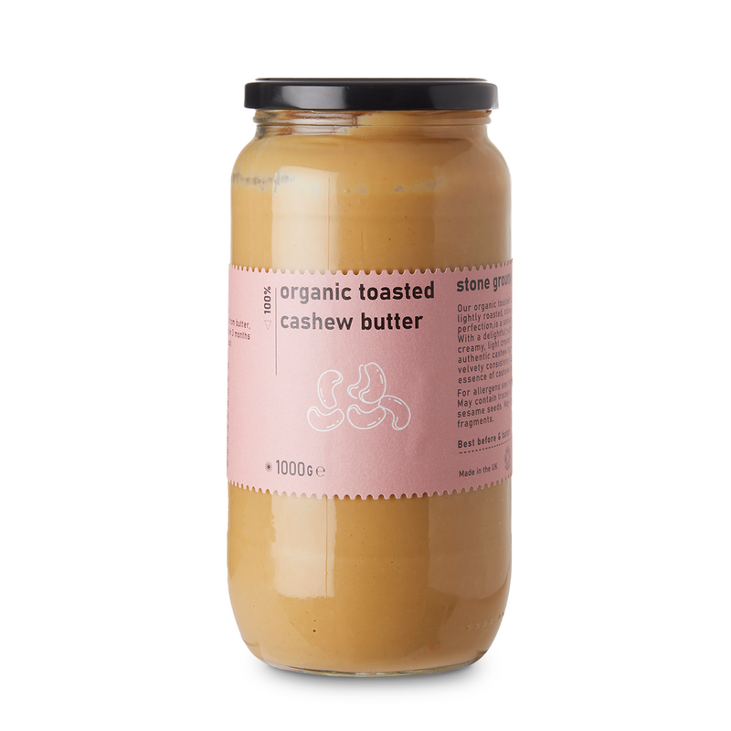 Organic Toasted Cashew Butter - 1000g - RAWGORILLA