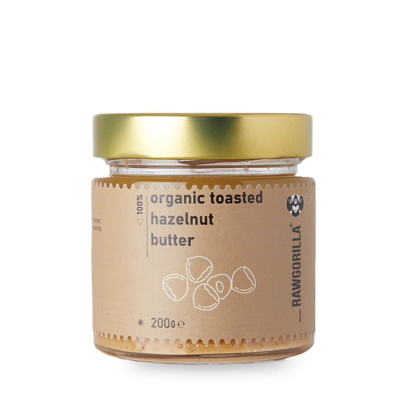 Organic Toasted Hazelnut Butter - RAWGORILLA