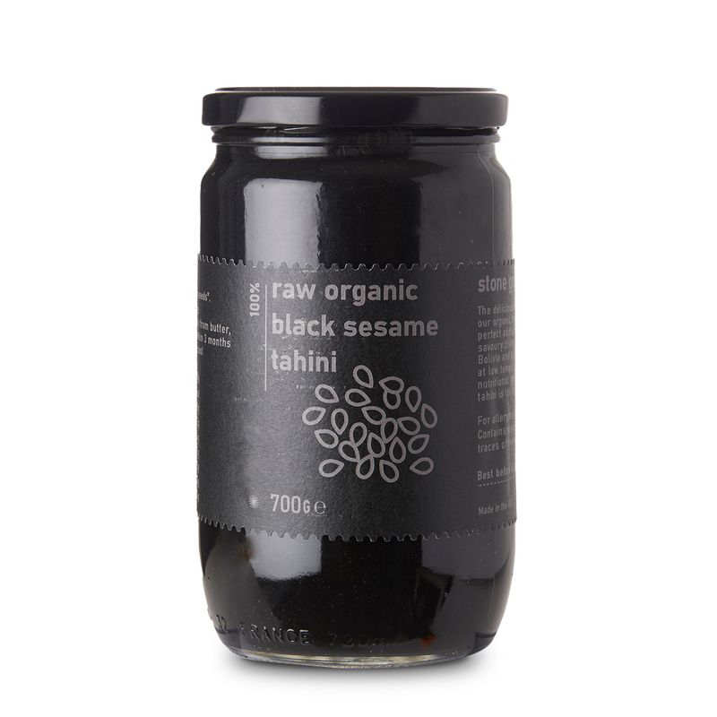 Raw Organic Black Sesame Tahini - 700g - RAWGORILLA