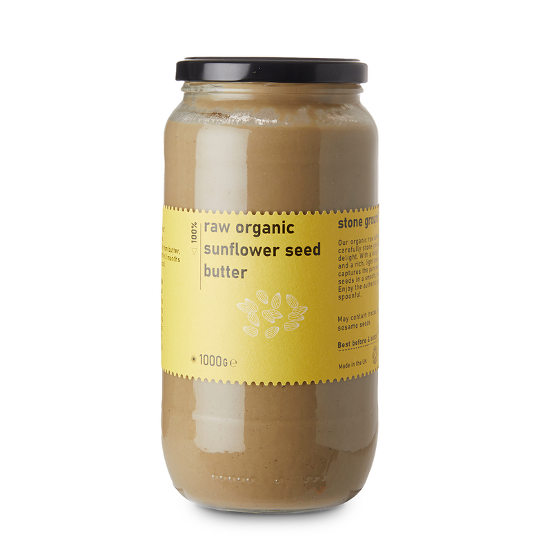Raw Organic Sunflower Seed Butter - 1000g - RAWGORILLA