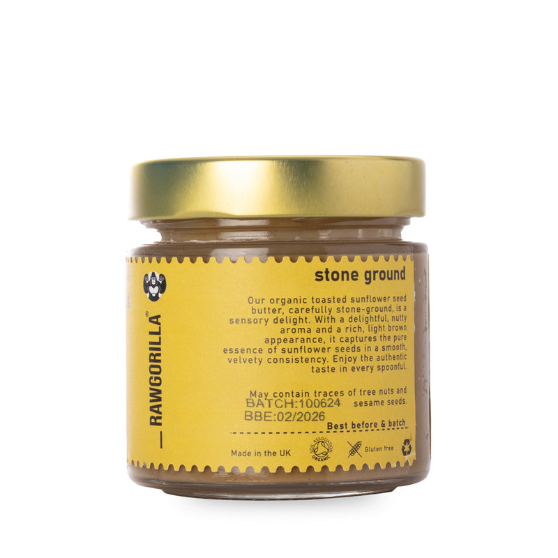 Organic Toasted Sunflower Seed Butter  - RAWGORILLA