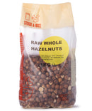 Raw Whole Hazelnuts - Stock & Bite - 1kg