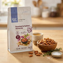 Roasted & Salted Almonds 125g — snack lifestyle