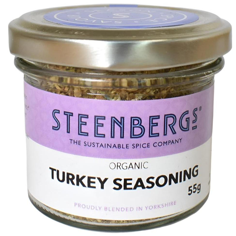 Organic Turkey Seasoning - Steenbergs - 55g