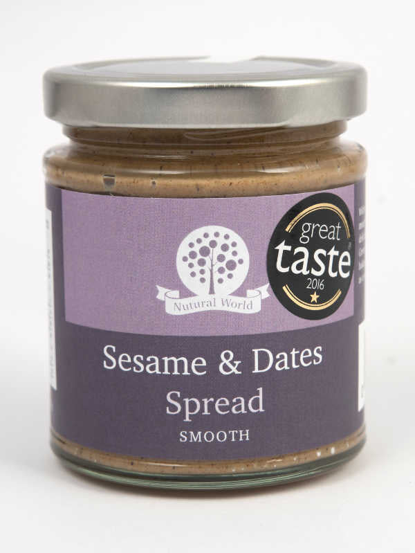 Sesame and Dates Spread - Nutural World - 170g