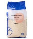 Sesame Seeds Hulled - Stock & Prep - 1kg