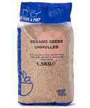 Sesame Seeds Unhulled - Stock & Prep - 1.5kg