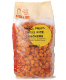 Kleine Gebratene Chili-Reiskracker - Stock & Bite - 600g