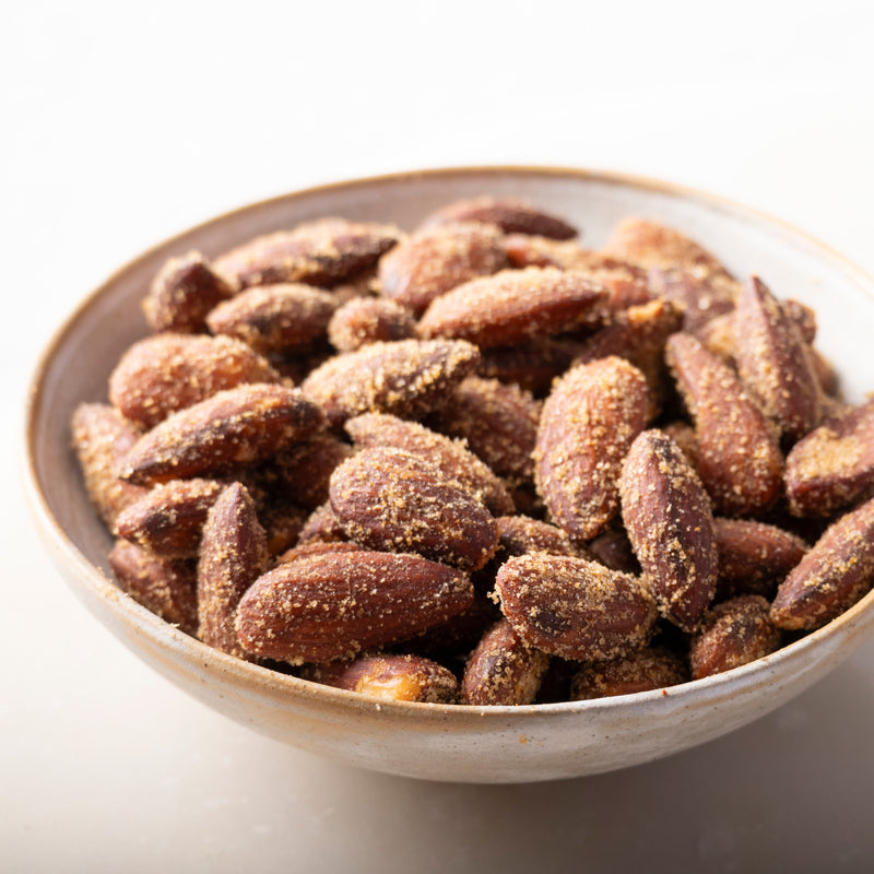 Smoked Seasoned Baked Almonds