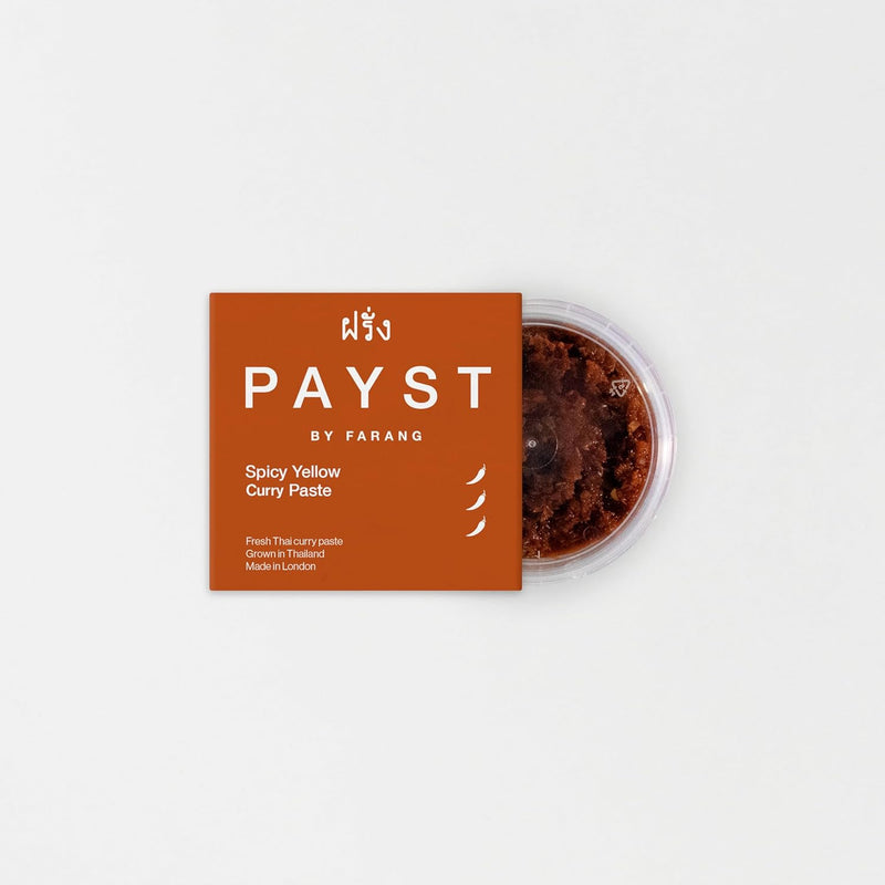 Payst Thai Yellow Curry Paste Jar – 100g Vegan-Friendly