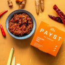 Ingredients for Spicy Thai Yellow Curry Using Payst Paste
