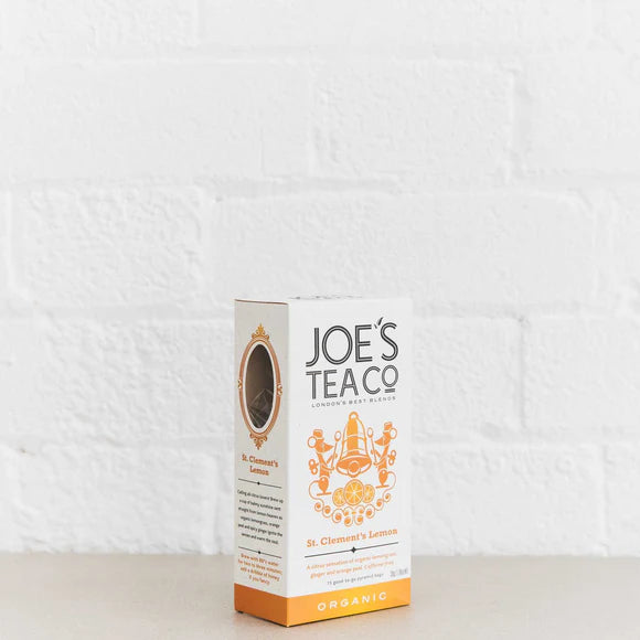 St. Clement's Lemon - Joes Tea Company - 15 Bags