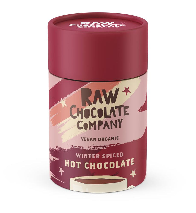 Winter Spiced Vegan Hot Chocolate - 200g - The Raw Chocolate Company