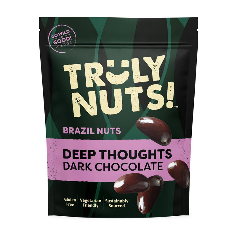 Belgian Dark Chocolate Brazil Nuts - Truly Nuts! - 120g