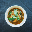 Spicy Thai Jungle Curry Served with Vegetables
