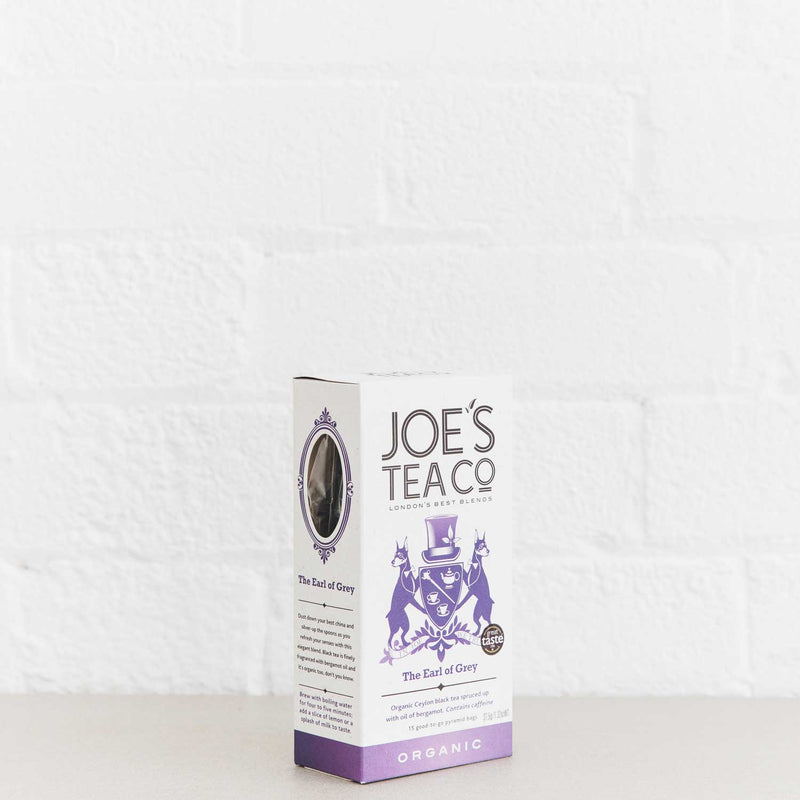 The Earl of Grey - Joes Tea Company - 15 Bags