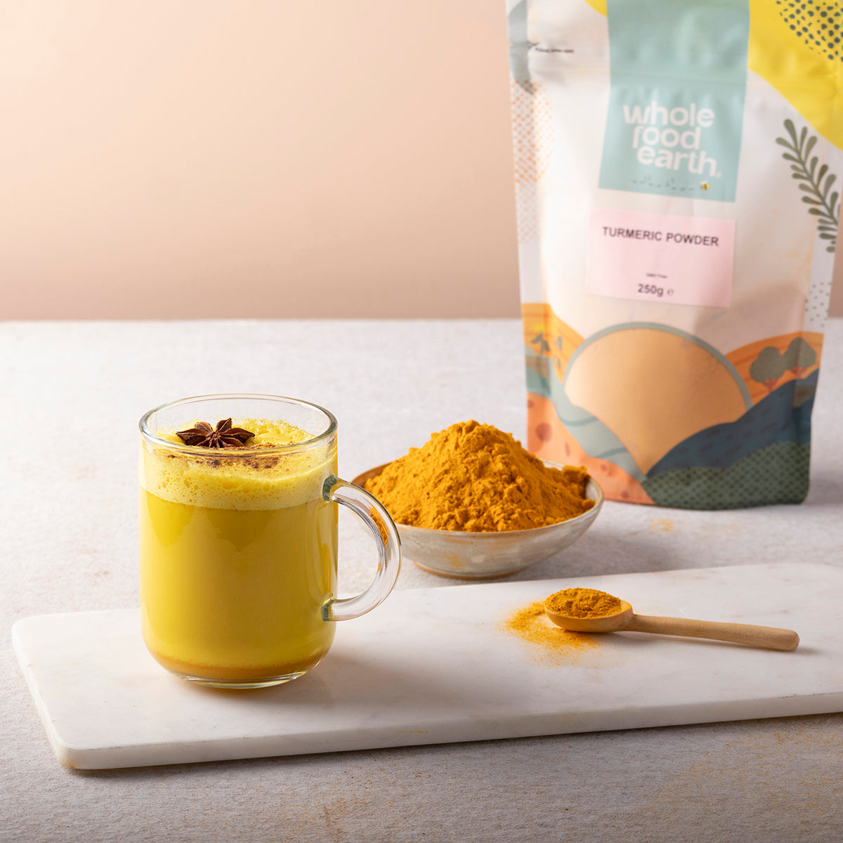 Turmeric Powder | Vegan | Wholefood Earth