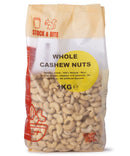 Whole Cashew Nuts - Stock & Bite - 1kg