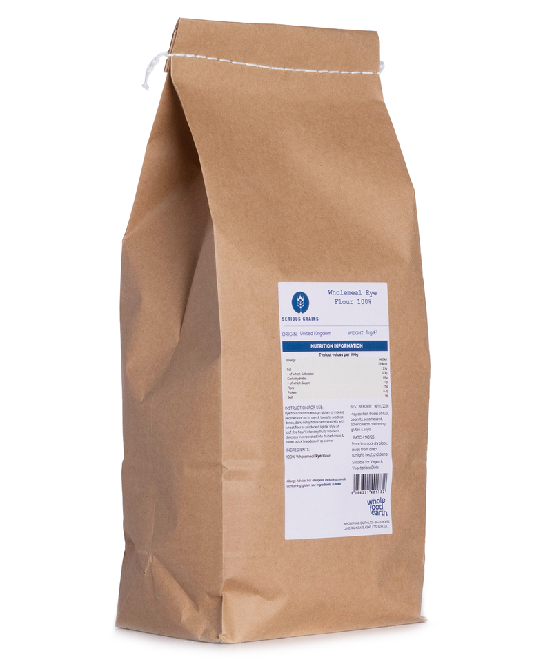 Wholemeal Rye Flour (Stoneground) 100%